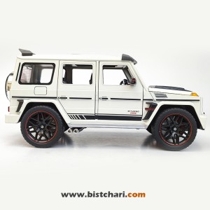 ماکت ماشین مرسدس بنز Mercedes-Benz مدل G-Class Brabus 800 رنگ سفید