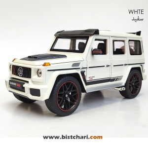 ماکت ماشین مرسدس بنز Mercedes-Benz مدل G-Class Brabus 800 رنگ سفید