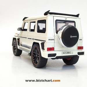 ماکت ماشین مرسدس بنز Mercedes-Benz مدل G-Class Brabus 800 رنگ سفید