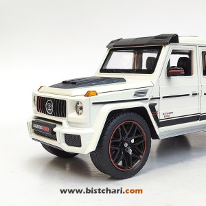 ماکت ماشین مرسدس بنز Mercedes-Benz مدل G-Class Brabus 800 رنگ سفید
