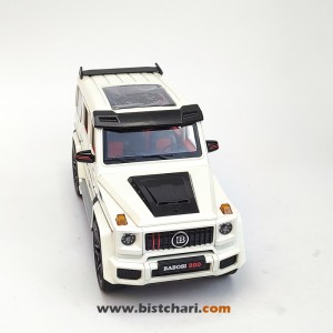 ماکت ماشین مرسدس بنز Mercedes-Benz مدل G-Class Brabus 800 رنگ سفید