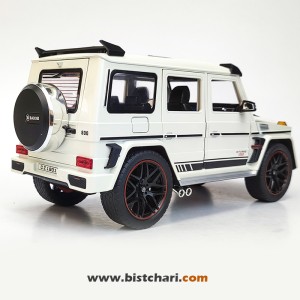 ماکت ماشین مرسدس بنز Mercedes-Benz مدل G-Class Brabus 800 رنگ سفید