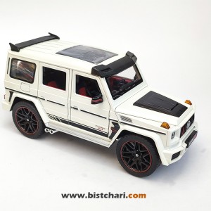ماکت ماشین مرسدس بنز Mercedes-Benz مدل G-Class Brabus 800 رنگ سفید