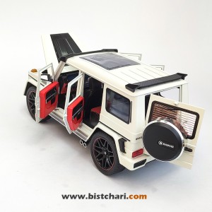 ماکت ماشین مرسدس بنز Mercedes-Benz مدل G-Class Brabus 800 رنگ سفید