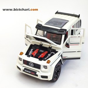 ماکت ماشین مرسدس بنز Mercedes-Benz مدل G-Class Brabus 800 رنگ سفید