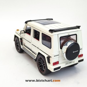 ماکت ماشین مرسدس بنز Mercedes-Benz مدل G-Class Brabus 800 رنگ سفید