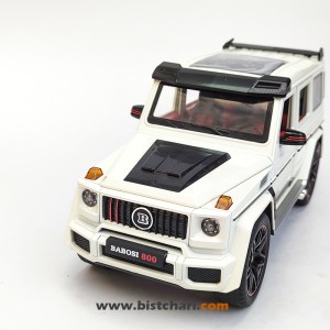 ماکت ماشین مرسدس بنز Mercedes-Benz مدل G-Class Brabus 800 رنگ سفید