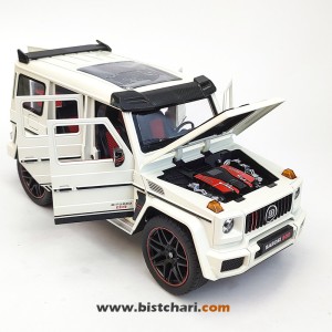 ماکت ماشین مرسدس بنز Mercedes-Benz مدل G-Class Brabus 800 رنگ سفید