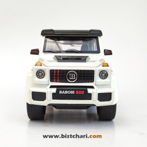 ماکت ماشین مرسدس بنز Mercedes-Benz مدل G-Class Brabus 800 رنگ سفید