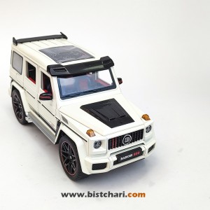 ماکت ماشین مرسدس بنز Mercedes-Benz مدل G-Class Brabus 800 رنگ سفید
