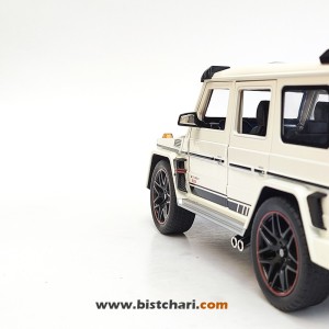 ماکت ماشین مرسدس بنز Mercedes-Benz مدل G-Class Brabus 800 رنگ سفید