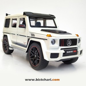 ماکت ماشین مرسدس بنز Mercedes-Benz مدل G-Class Brabus 800 رنگ سفید
