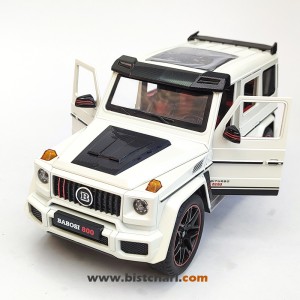 ماکت ماشین مرسدس بنز Mercedes-Benz مدل G-Class Brabus 800 رنگ سفید