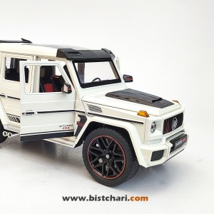 ماکت ماشین مرسدس بنز Mercedes-Benz مدل G-Class Brabus 800 رنگ سفید