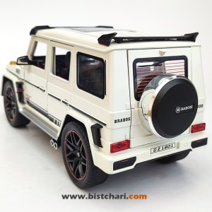 ماکت ماشین مرسدس بنز Mercedes-Benz مدل G-Class Brabus 800 رنگ سفید