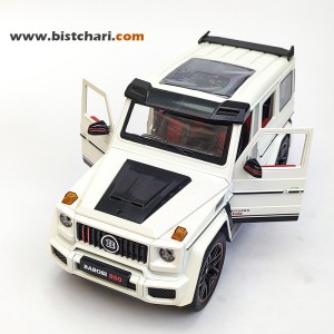 ماکت ماشین مرسدس بنز Mercedes-Benz مدل G-Class Brabus 800 رنگ سفید