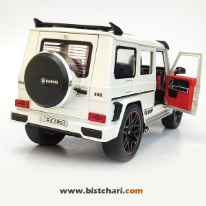 ماکت ماشین مرسدس بنز Mercedes-Benz مدل G-Class Brabus 800 رنگ سفید