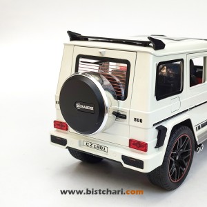 ماکت ماشین مرسدس بنز Mercedes-Benz مدل G-Class Brabus 800 رنگ سفید