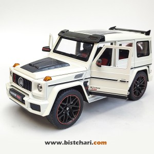 ماکت ماشین مرسدس بنز Mercedes-Benz مدل G-Class Brabus 800 رنگ سفید