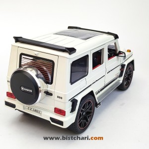 ماکت ماشین مرسدس بنز Mercedes-Benz مدل G-Class Brabus 800 رنگ سفید