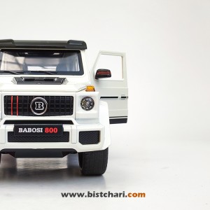 ماکت ماشین مرسدس بنز Mercedes-Benz مدل G-Class Brabus 800 رنگ سفید