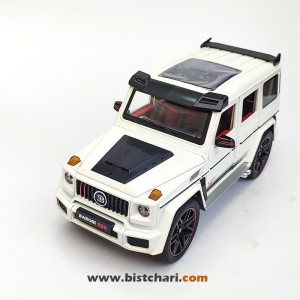 ماکت ماشین مرسدس بنز Mercedes-Benz مدل G-Class Brabus 800 رنگ سفید