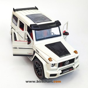 ماکت ماشین مرسدس بنز Mercedes-Benz مدل G-Class Brabus 800 رنگ سفید
