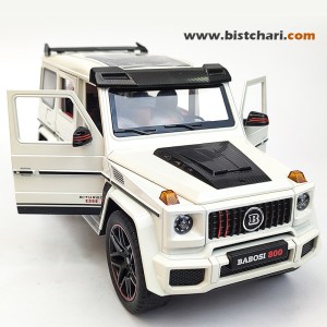 ماکت ماشین مرسدس بنز Mercedes-Benz مدل G-Class Brabus 800 رنگ سفید