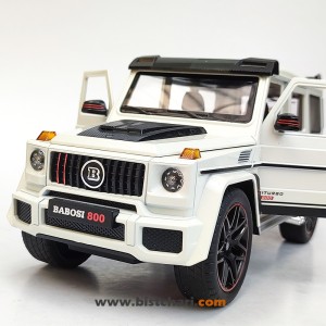 ماکت ماشین مرسدس بنز Mercedes-Benz مدل G-Class Brabus 800 رنگ سفید