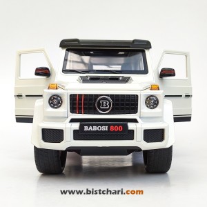 ماکت ماشین مرسدس بنز Mercedes-Benz مدل G-Class Brabus 800 رنگ سفید