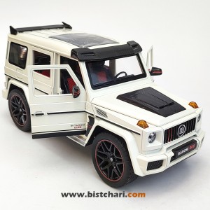 ماکت ماشین مرسدس بنز Mercedes-Benz مدل G-Class Brabus 800 رنگ سفید