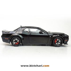ماکت ماشین دوج چلنجر Dodge Challenger مدل SRT Hellcat رنگ مشکی