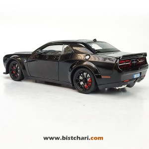 ماکت ماشین دوج چلنجر Dodge Challenger مدل SRT Hellcat رنگ مشکی