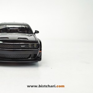 ماکت ماشین دوج چلنجر Dodge Challenger مدل SRT Hellcat رنگ مشکی