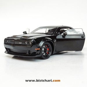 ماکت ماشین دوج چلنجر Dodge Challenger مدل SRT Hellcat رنگ مشکی
