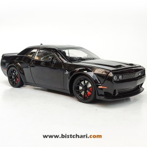 ماکت ماشین دوج چلنجر Dodge Challenger مدل SRT Hellcat رنگ مشکی