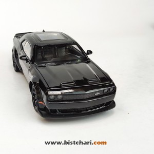 ماکت ماشین دوج چلنجر Dodge Challenger مدل SRT Hellcat رنگ مشکی