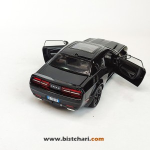 ماکت ماشین دوج چلنجر Dodge Challenger مدل SRT Hellcat رنگ مشکی