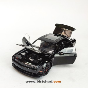 ماکت ماشین دوج چلنجر Dodge Challenger مدل SRT Hellcat رنگ مشکی