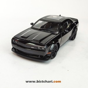ماکت ماشین دوج چلنجر Dodge Challenger مدل SRT Hellcat رنگ مشکی