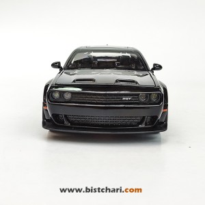 ماکت ماشین دوج چلنجر Dodge Challenger مدل SRT Hellcat رنگ مشکی