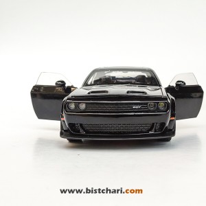 ماکت ماشین دوج چلنجر Dodge Challenger مدل SRT Hellcat رنگ مشکی