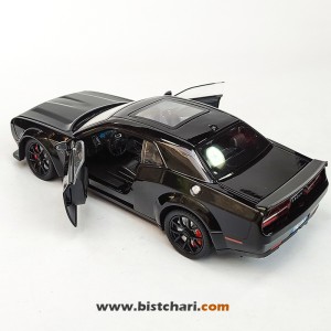 ماکت ماشین دوج چلنجر Dodge Challenger مدل SRT Hellcat رنگ مشکی