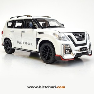 ماکت ماشین نیسان Nissan مدل Patrol Armada رنگ سفید