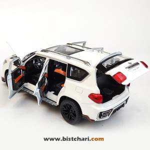 ماکت ماشین نیسان Nissan مدل Patrol Armada رنگ سفید