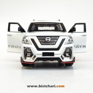 ماکت ماشین نیسان Nissan مدل Patrol Armada رنگ سفید