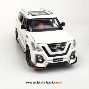 ماکت ماشین نیسان Nissan مدل Patrol Armada رنگ سفید
