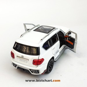 ماکت ماشین نیسان Nissan مدل Patrol Armada رنگ سفید