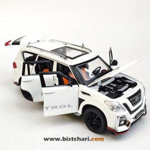 ماکت ماشین نیسان Nissan مدل Patrol Armada رنگ سفید