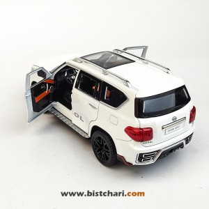ماکت ماشین نیسان Nissan مدل Patrol Armada رنگ سفید